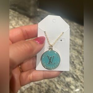 Turquoise and Gold Plated Necklace